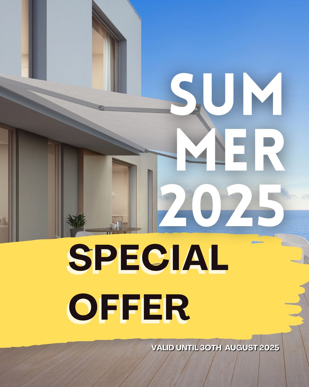 Summer 2025 awning special offer