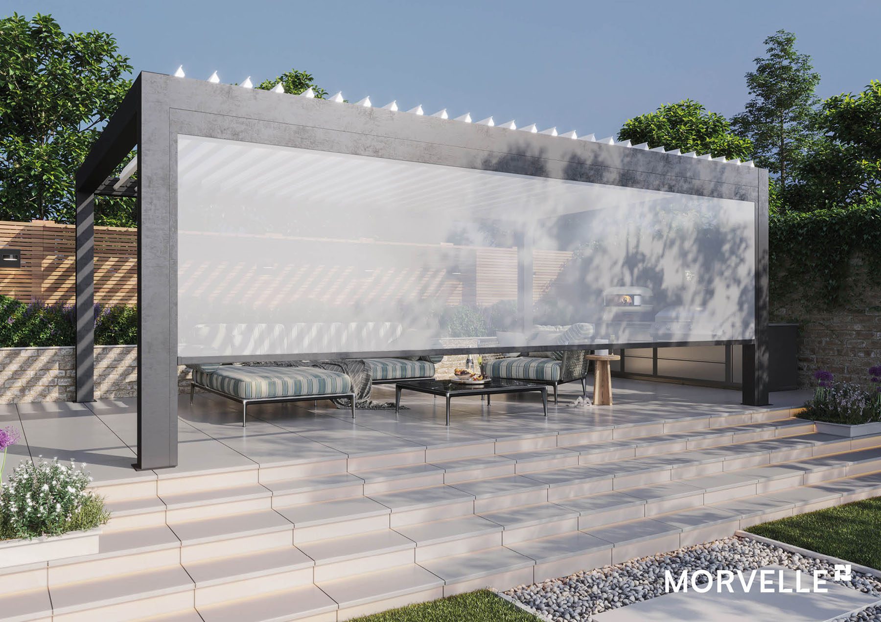 Morvelle Bioclimatic Pergola Optional Extras