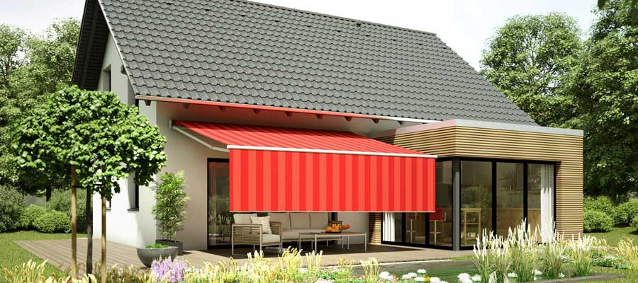 Markilux 1300 Awning with shadeplus